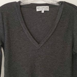 Wildfox top 3/4 quarter sleeves